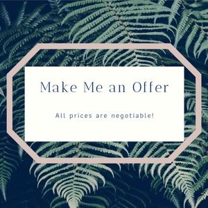 ✨Offers Welcome✨